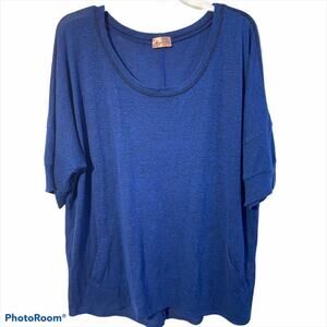 Juniper Lane Ln slub knit Maternity top pockets M